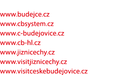 www.budejce.cz www.cbsystem.cz www.c budejovice.cz www.cb hl.cz www.jiznicechy.cz www.visitjiznicechy.cz www.visitces...
