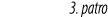 3. patro