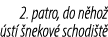 2. patro, do n ho  st   nekov  schodi t 