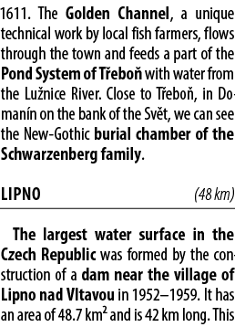 1611. The Golden Channel, a unique technical work by local fish farmers, flows through the town and feeds a part of t...