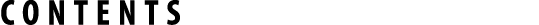 CONTENTS