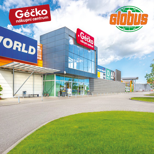 Nákupní centrum Géčko, zdroj: Géčko