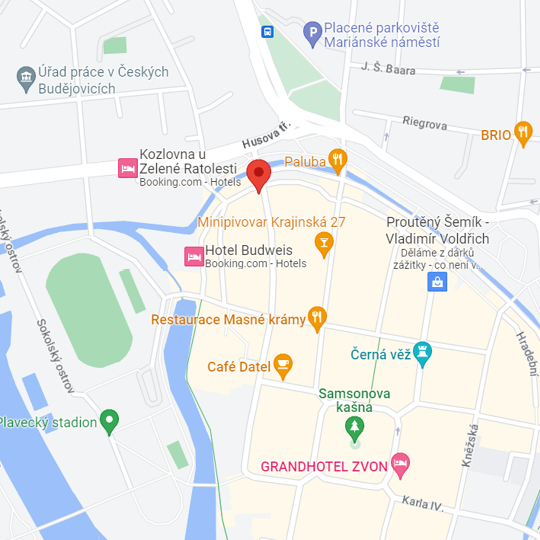 Galerie Panská 1, zdroj: Google Maps