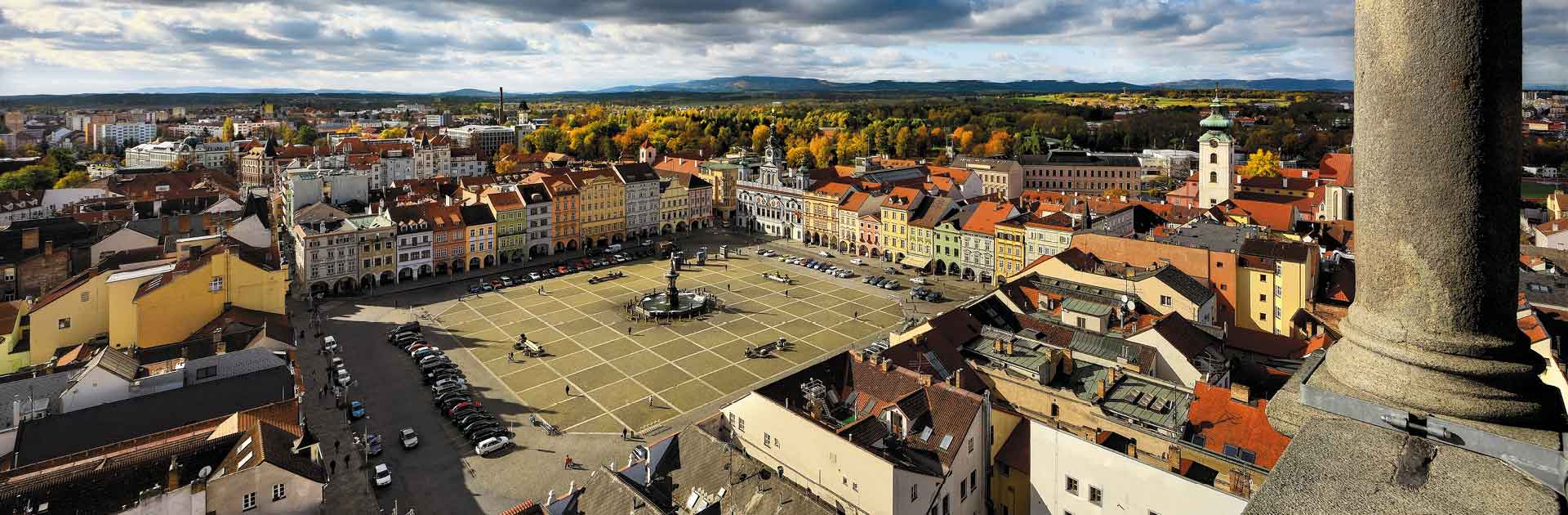 Náměstí Přemysla Otakara II. z Černé věže, České Budějovice